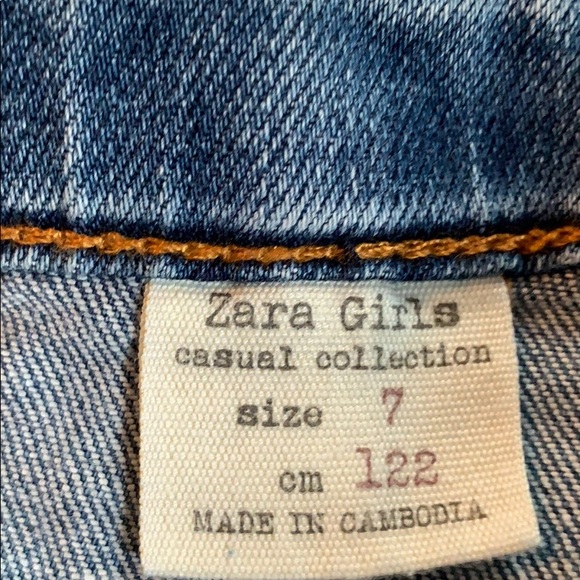 New Zara Girls Jean skirt - Picture 2 of 4